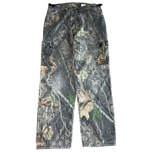 Scentlok Mossy Oak Break-Up Camo Cargo Pants Men's Large 34x32 Hunting Outdoor
